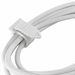 Statik PowerPivot Pro Nylon Braided Charge/Sync Cable USB-C to USB-C 4ft White