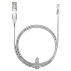 Statik PowerPivot Pro Nylon Braided Charge/Sync Cable USB-C to USB-C 10ft White