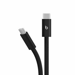 Beats by Dre USB-C to USB-C 240W Braided Cable (3m/10ft) Bolt Black