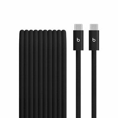 Beats by Dre USB-C to USB-C 240W Braided Cable (3m/10ft) Bolt Black