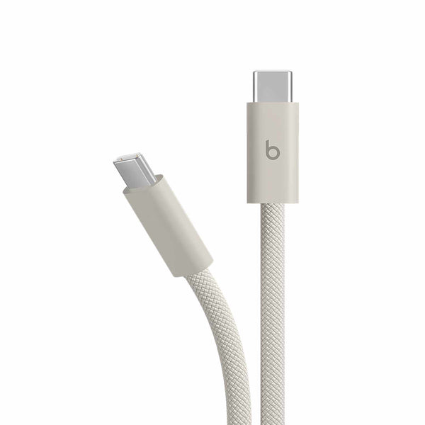 Beats by Dre USB-C to USB-C 240W Braided Cable (3m/10ft) Surge Stone