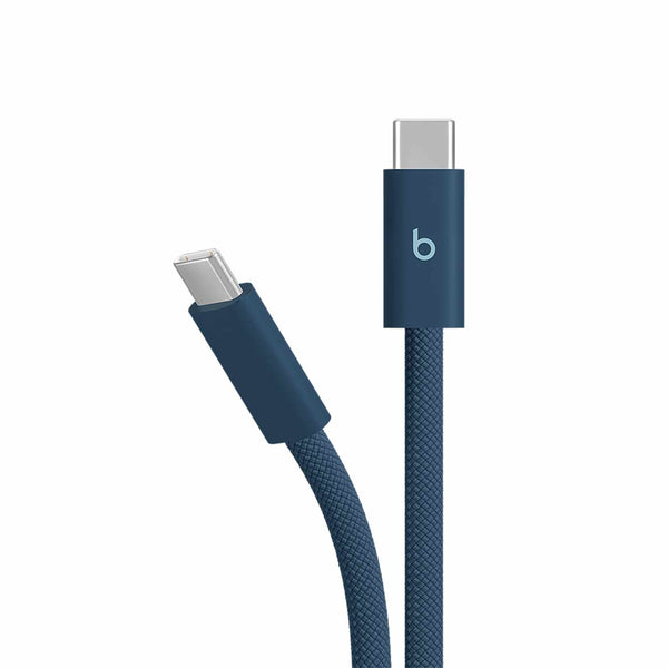 Beats by Dre USB-C to USB-C 240W Braided Cable (3m/10ft) Nitro Navy