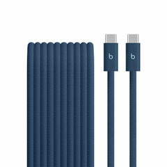 Beats by Dre USB-C to USB-C 240W Braided Cable (3m/10ft) Nitro Navy