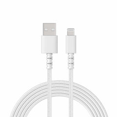 Anker Charge/Sync USB-A to Lightning Braided Cable 6ft White