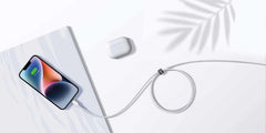 Anker Charge/Sync USB-A to Lightning Braided Cable 6ft White