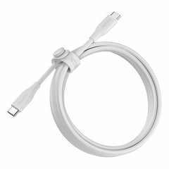 OtterBox Silicone 60W USB-C to USB-C 6ft Cable White