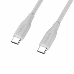 OtterBox Silicone 60W USB-C to USB-C 6ft Cable White