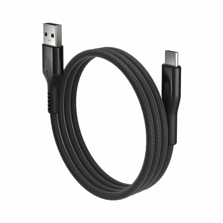 Statik MagStack Charge/Sync Cable USB-A to USB-C 3.3ft Black