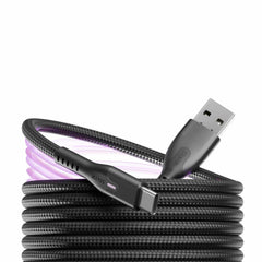 Statik MagStack Charge/Sync Cable USB-A to USB-C 4ft Black