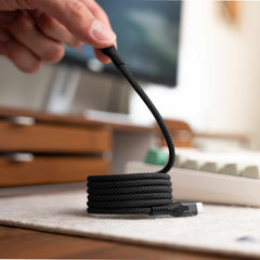 Statik MagStack Charge/Sync Cable USB-A to USB-C 4ft Black