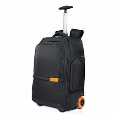Everki Wheeled 123 Laptop Backpack Changeable Wheels Black