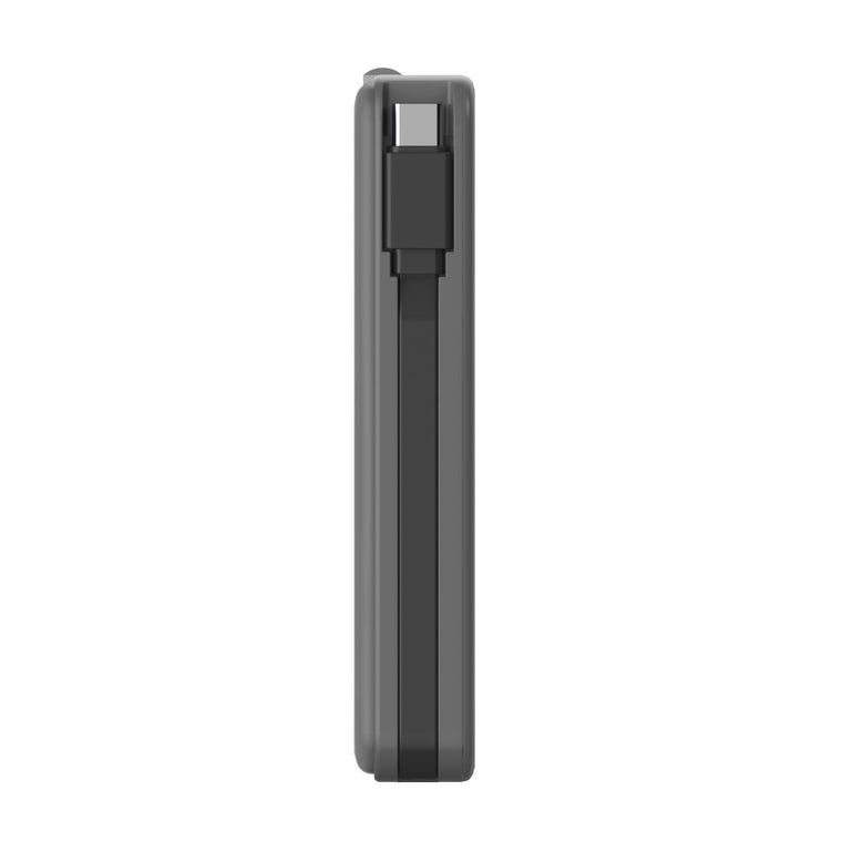 myCharge Power & Plug 5K mAh Power Bank Grey