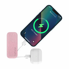 myCharge PowerHub Mini 3000 mAh Pink