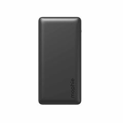 mophie Power Boost Pro Power Bank 20000mAh USB-C and dual USB-A port with C-C Cable Black