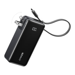 Anker Fusion 10000 mAh Power Battery Black with Built-in USB-C Cable