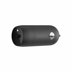 Belkin Boost Charge Car Charger 30W PD/PPS USB-C with USB- C to USB-C Cable Black