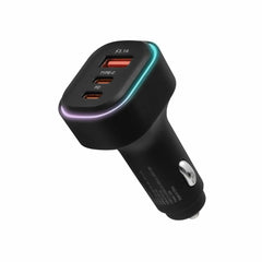 Helix/Retrak Lucid Charge LED 45W Power Delivery Car Charger Black