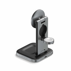 STQ31FMEA 3-In-1 Foldable Qi2 Wireless Charging Stand Space Gray
