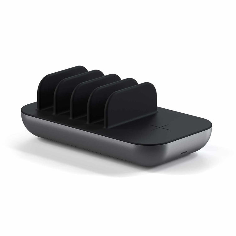 STWCS5PM Dock5 Multi-Device Charging Station Silver