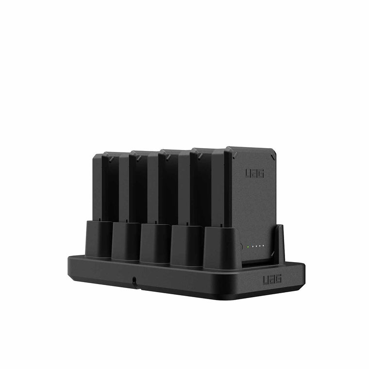 WF0000064040 Workflow 5-Slot Battery Charger Black