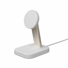 mophie Qi2 2-in-1 Wireless Charging Stand 15W White for Phone and Apple AirPods