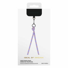 Ideal of Sweden Cord Phone Strap Multi Purple