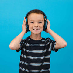JLab JBuddies Protect Headset Kids Hearing Protection Navy