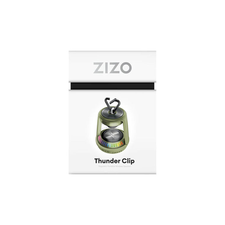 ZIZO Thunder Clip Portable Wireless Speaker Green