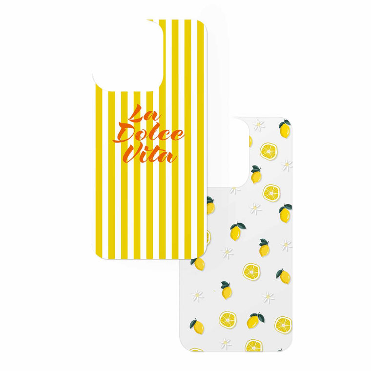 Ideal of Sweden Print Pack Limone for iPhone 16/15/14/13 Pro Max