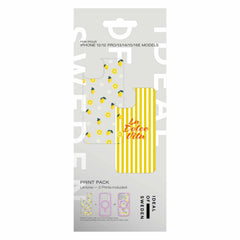 Ideal of Sweden Print Pack Limone for iPhone 16e/15/14/13/12/12 Pro
