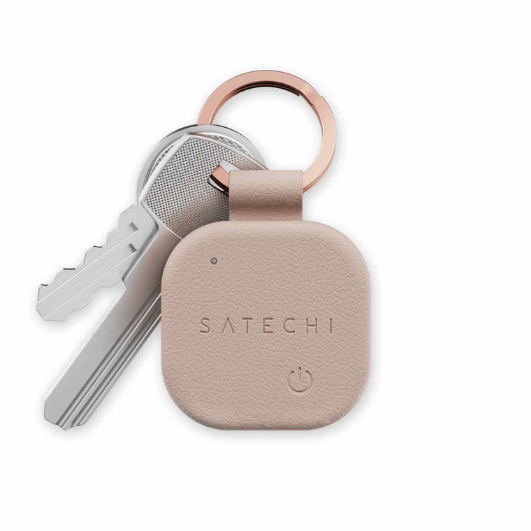STLKCFR Vegan-Leather FindAll Keychain Desert Rose