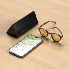 Satechi Vegan-Leather FindAll Glasses Case Black