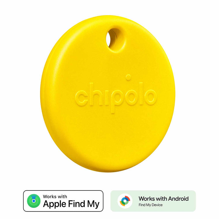 RWS.0000002 POP Tracking Tag (Works with Google’s Find My Device or Apple Find My) Yellow