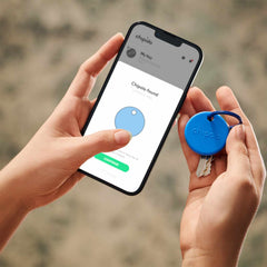 Chipolo POP Tracking Tag (Works with Google’s Find My Device or Apple Find My) Blue