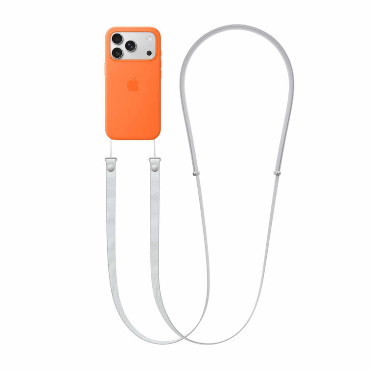 Apple Crossbody Strap Light Gray