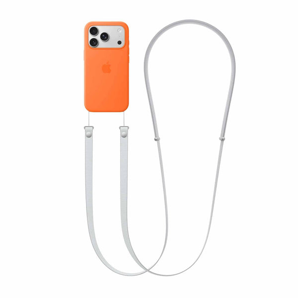 Apple Crossbody Strap Light Gray