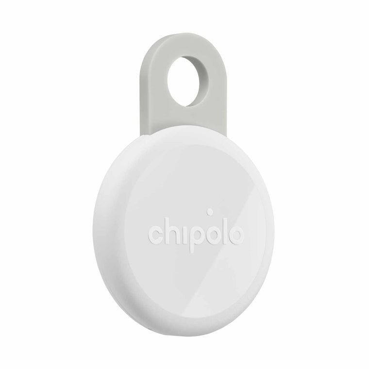 Chipolo LOOP Tracking Tag (Works with Android's Find Hub Device or Apple Find My) Chalk