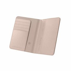 Satechi Vegan-Leather Passport Cover with Find My Desert Rose