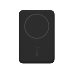 Belkin BoostCharge Magnetic Portable 5W 3000 mAh Wireless Charger Black
