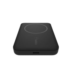 Belkin BoostCharge Magnetic Portable 5W 3000 mAh Wireless Charger Black