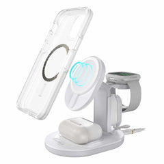 OtterBox 3-in-1 Wireless Charging Stand 7.5W White