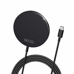 Blu Element MagSafe Wireless Charger 15W with USB-C Cable 4ft Black
