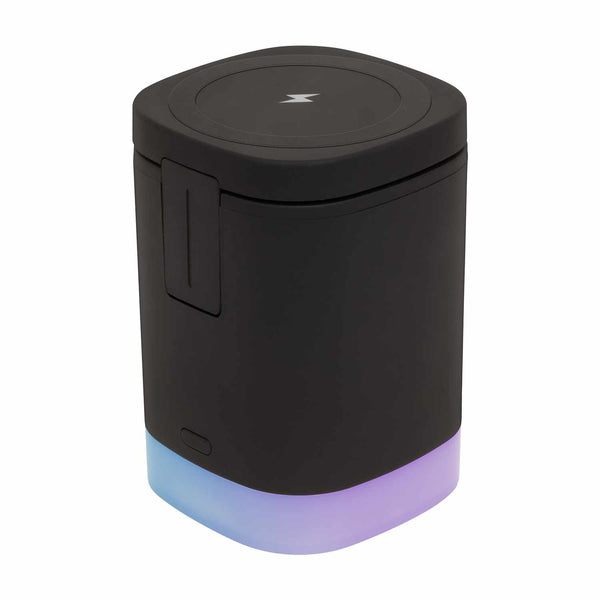 Helix/Retrak Lucid Charge LED 3-in-1 Wireless Charging MagSafe LED Valet Black