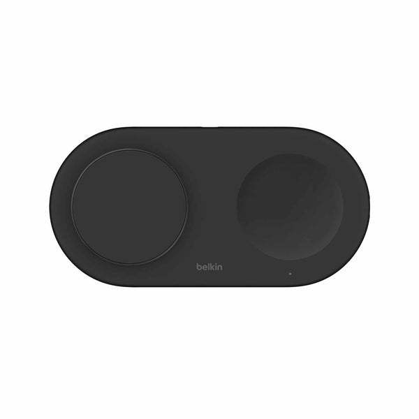 WIZ021ttBKCA Qi2 2-in-1 Pad with 5W USB-C Port Black