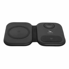 Helix/Retrak Folding 3-in-1 Wireless Charging Valet Black