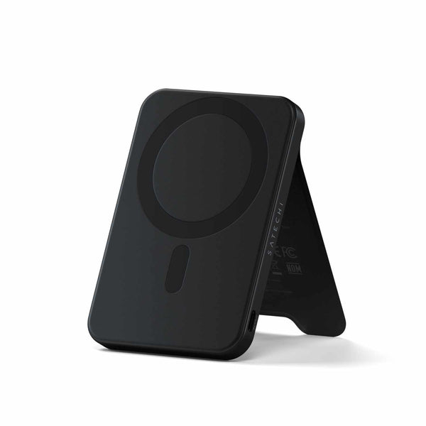 Satechi Qi2 5K Magnetic Power Bank with Stand Black