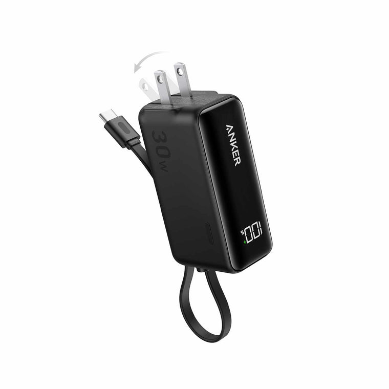 A1636H115 5K Fusion Power Bank with USB-C Cable Black