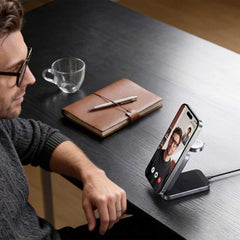 Anker 3 in 1 MacGo Wireless Foldable Charging Station (Aircool) Black