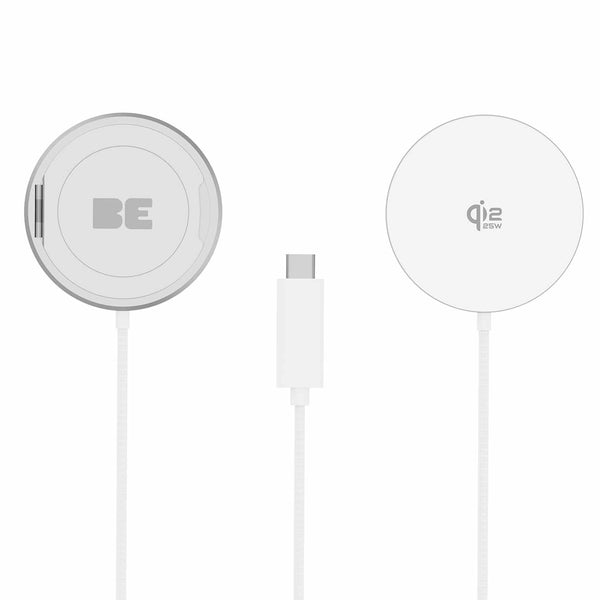 Blu Element PowerPuck25 Wireless Charger with Kickstand White