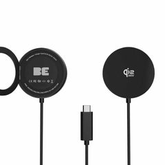 Blu Element PowerPuck25 Wireless Charger with Kickstand Black